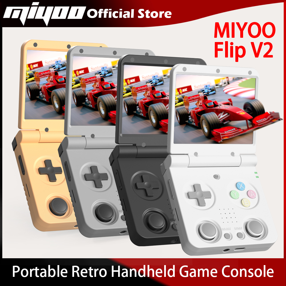 Gaming Console Power Bank - MIYOO Flip V2 Retro Handheld Game