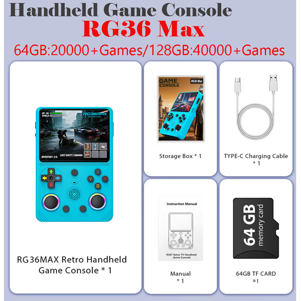 Gaming Console Handheld Best - [Genuine] Newest Retro Handheld Game Console