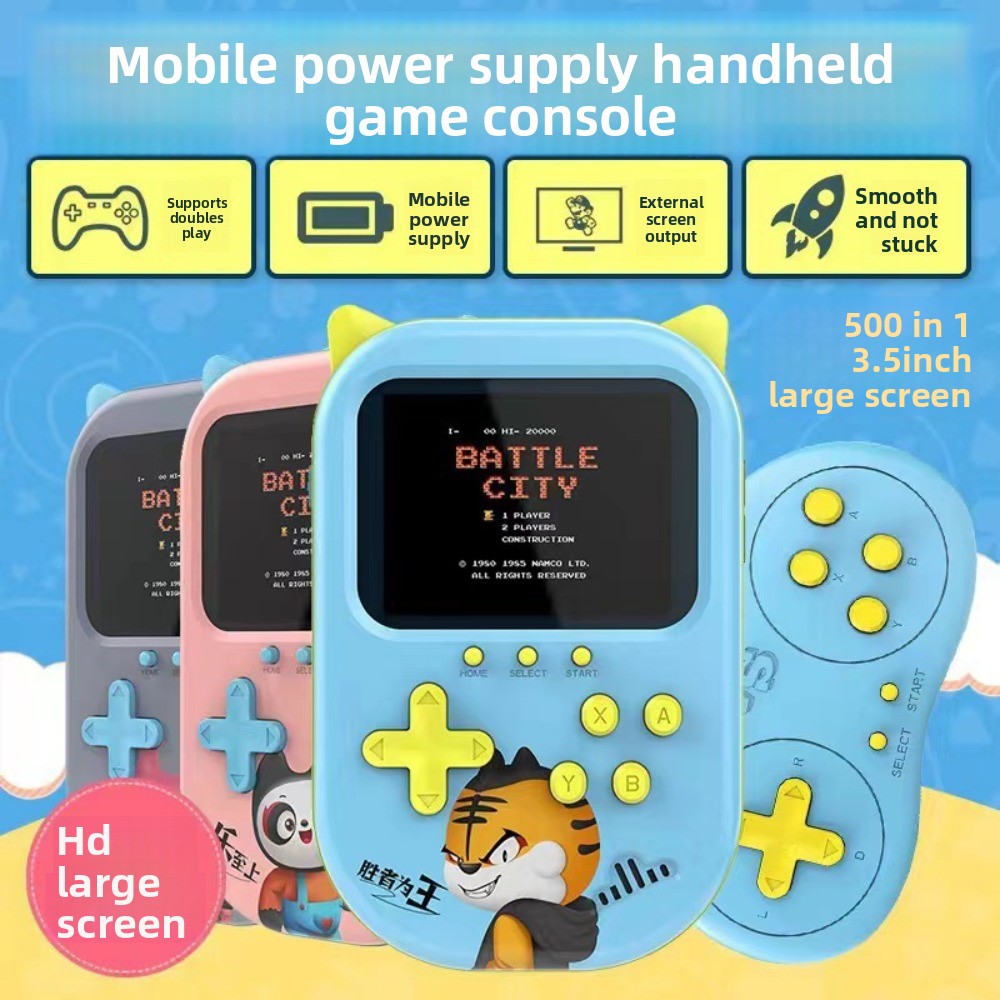 Gaming Console Power Bank - A11 Retro Handheld Game Console With