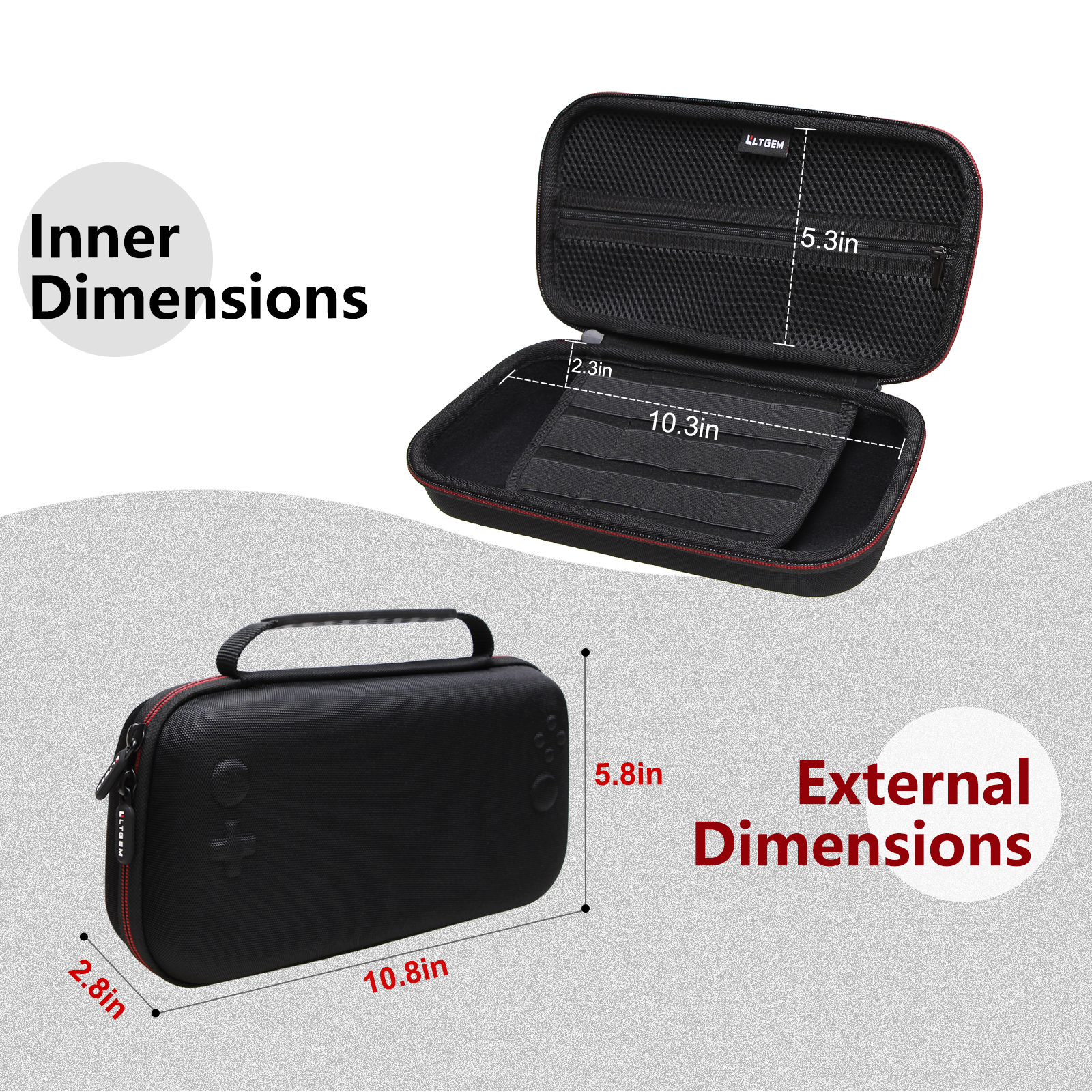LTGEM Eva Hard Case for Logite - Gaming Console Logitech 리뷰 및 가격