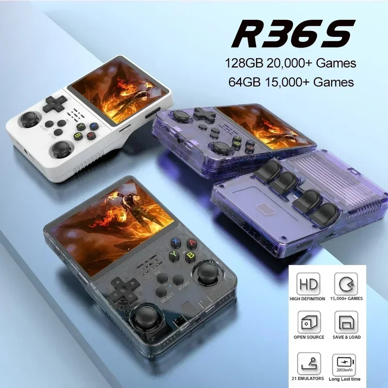 Open Source R36S Retro Game Co - Gaming Console Handheld Best 리뷰 및 가격