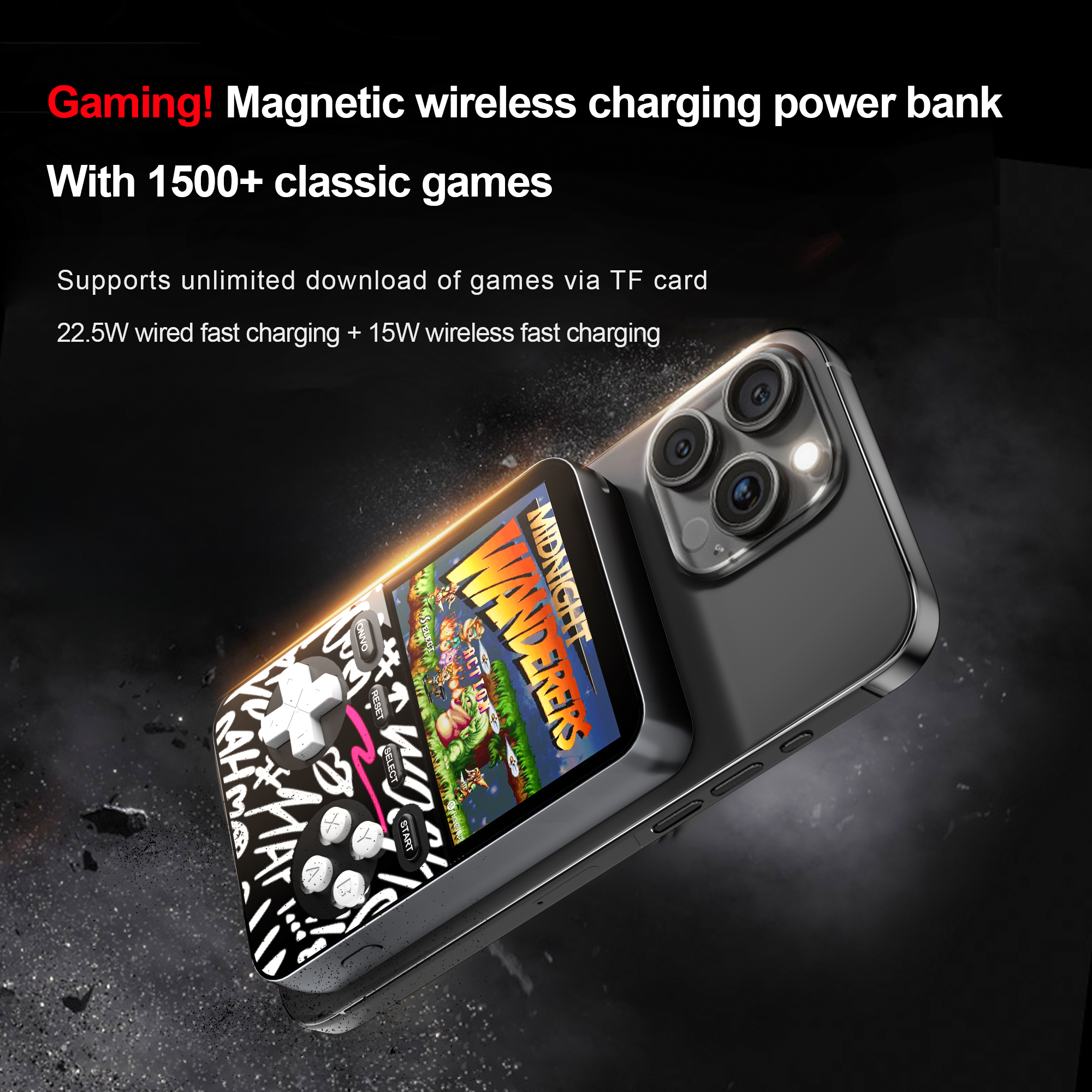 2IN1 Handheld Game Console Pow - Gaming Console Power Bank 리뷰 및 가격
