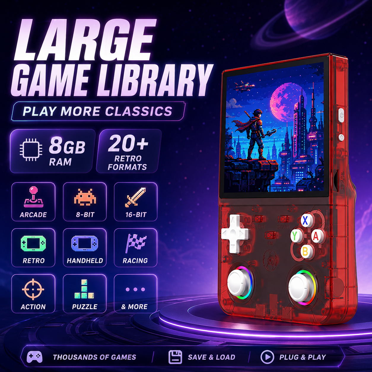 R36 Ultra X Retro Game Console - Gaming Console Handheld Best 리뷰 및 가격