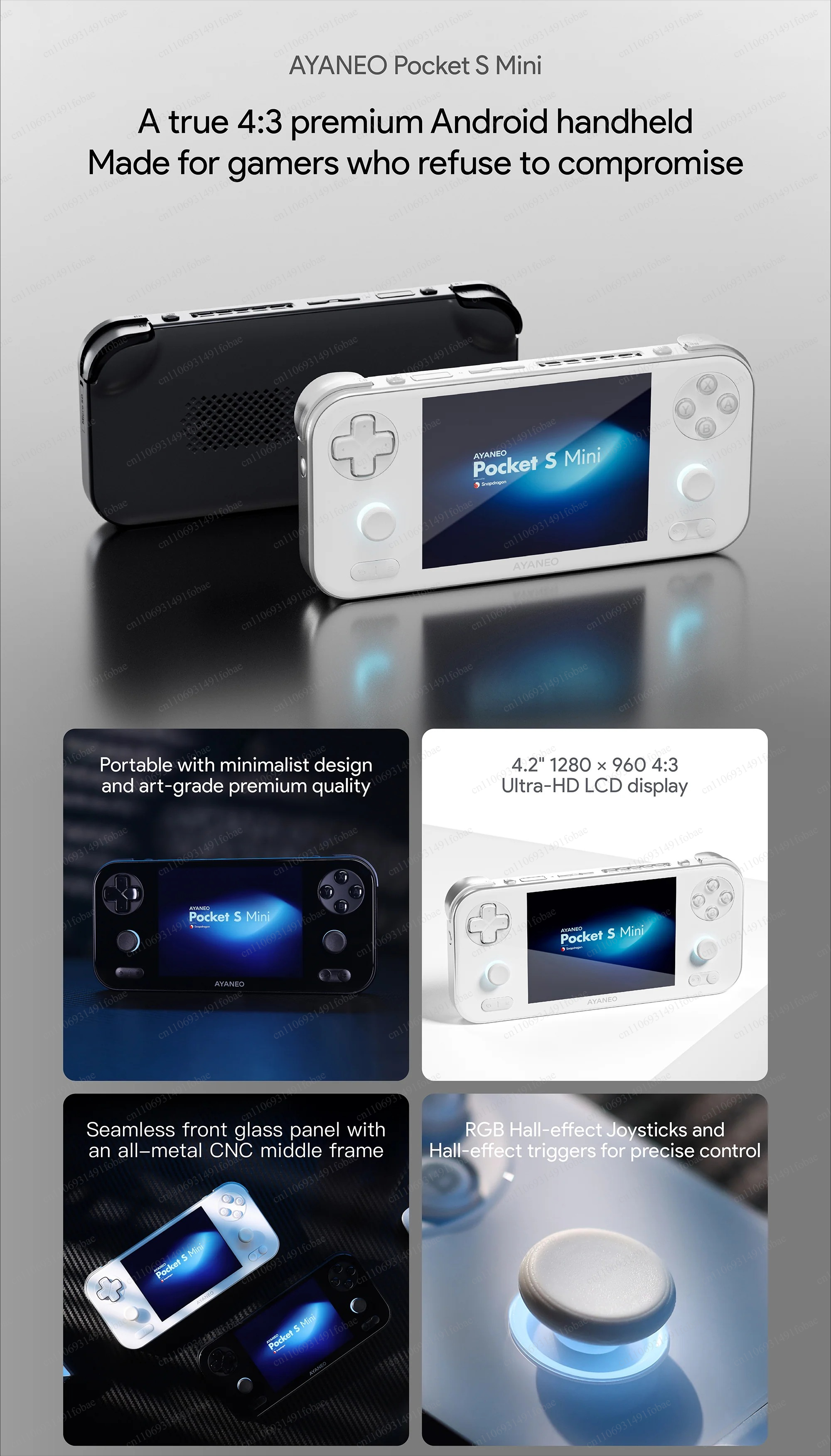AYANEO Pocket S Mini Retro Han - Gaming Console Mini 리뷰 및 가격