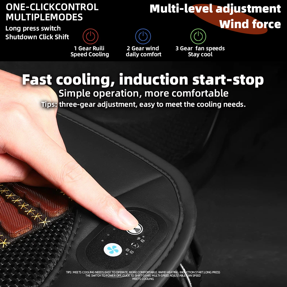 3-Speed Adjustable Ventilation - Gaming Chair Cushion 리뷰 및 가격
