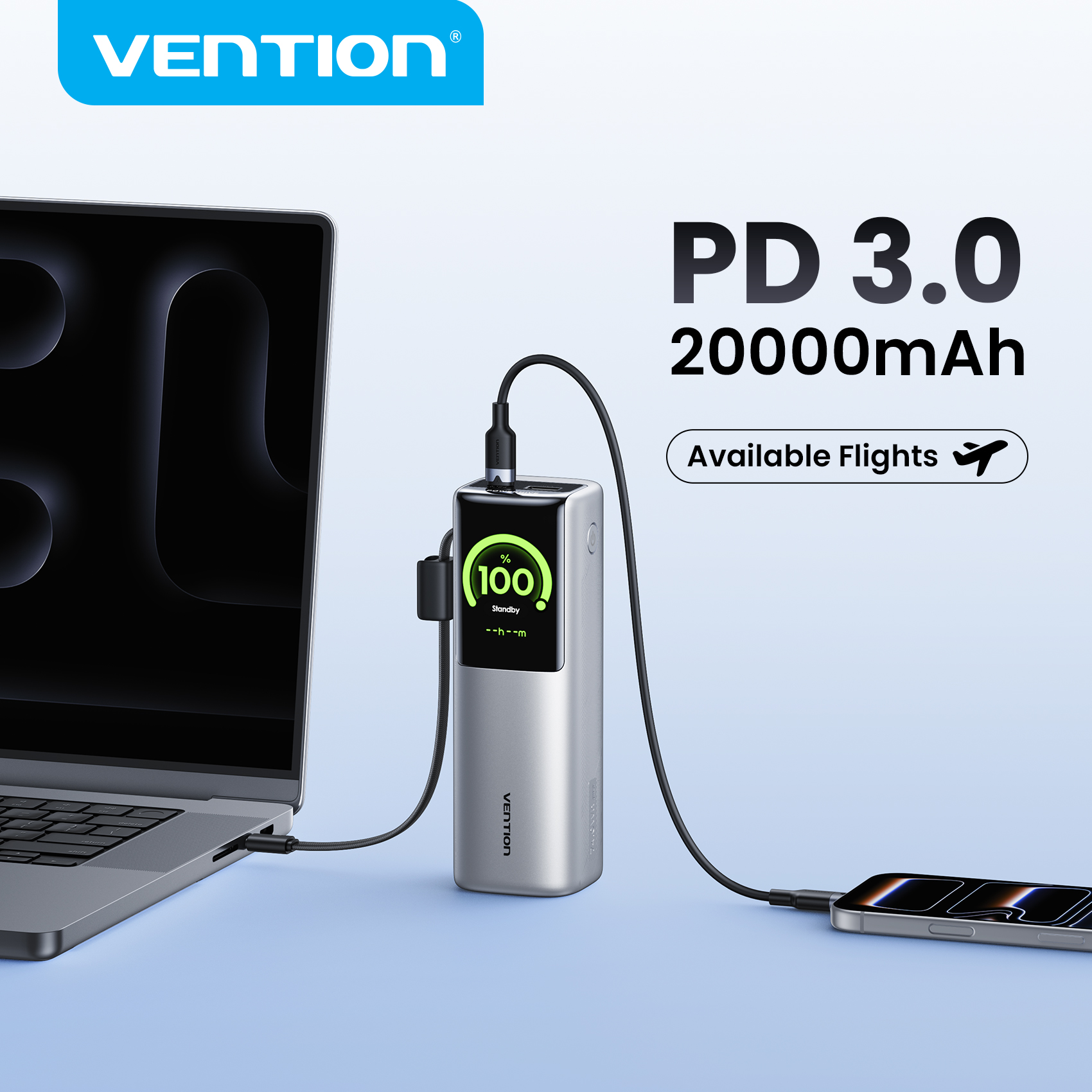 Vention CCC 20000mAh 165w Powe - Gaming Console Power Bank 리뷰 및 가격