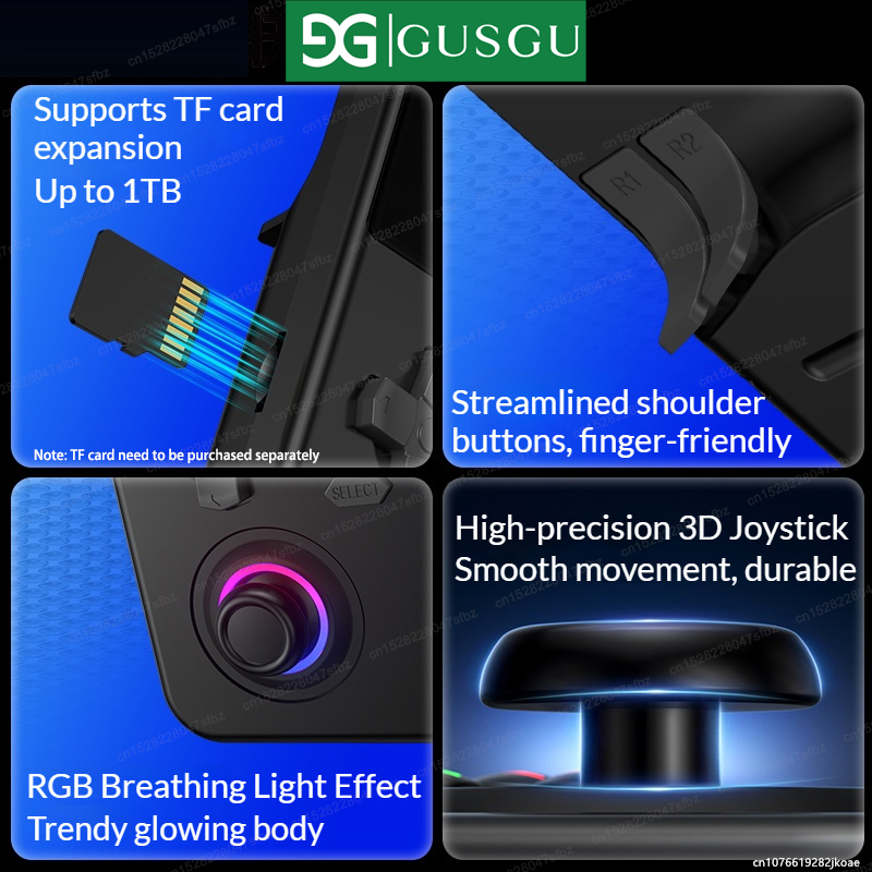 GUSGU H7 Open Source Retro Gam - Gaming Console Handheld Best 리뷰 및 가격