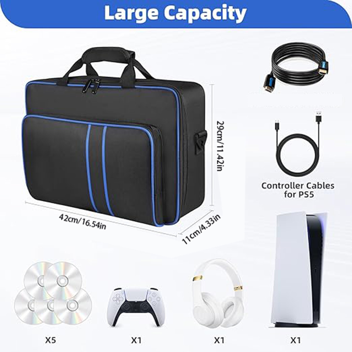 Suitable for PS5 travel protec - Gaming Console Bag 리뷰 및 가격