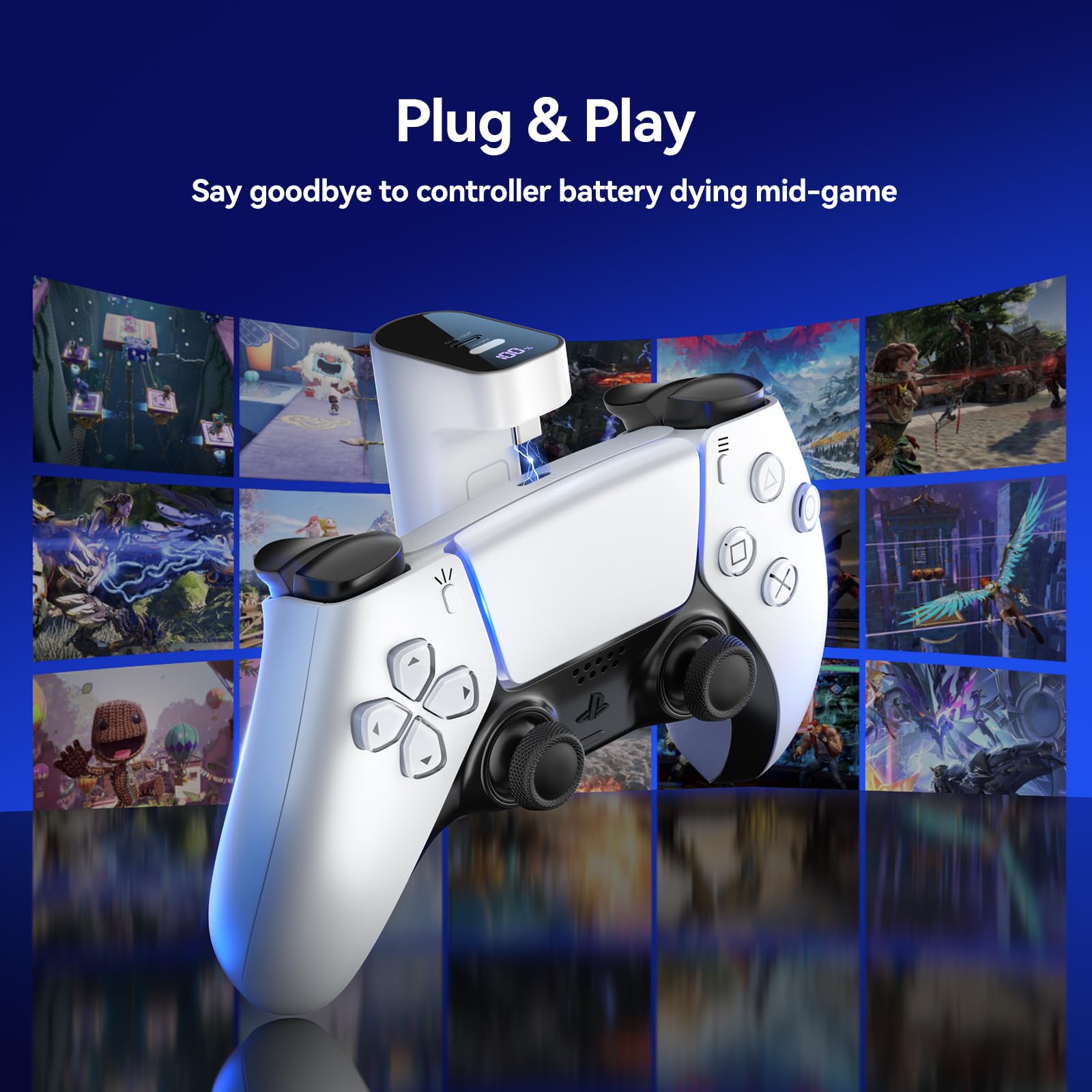 Charger for PS5 Controller, Ba - Gaming Console Power Bank 리뷰 및 가격