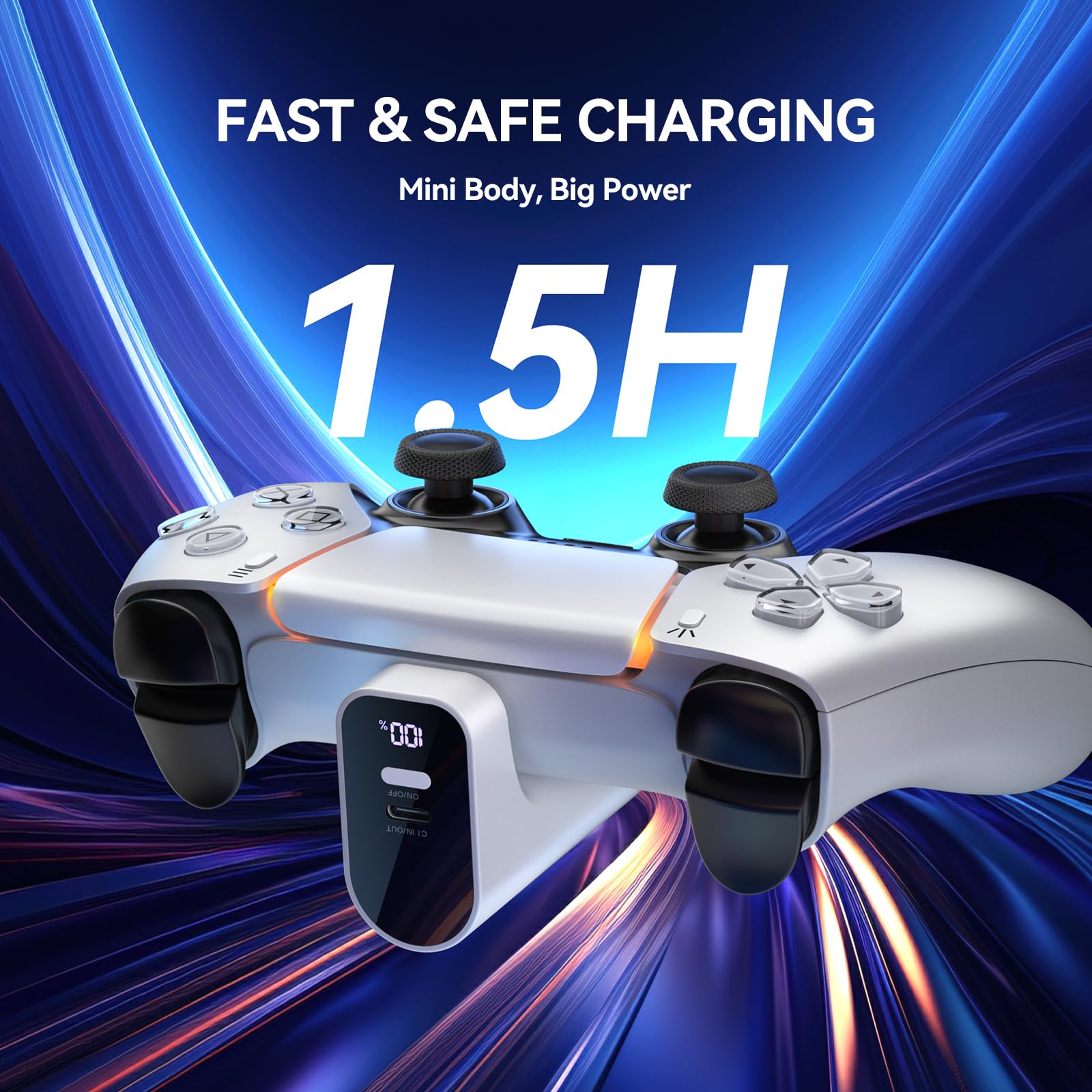 Charger for PS5 Controller, Ba - Gaming Console Power Bank 리뷰 및 가격