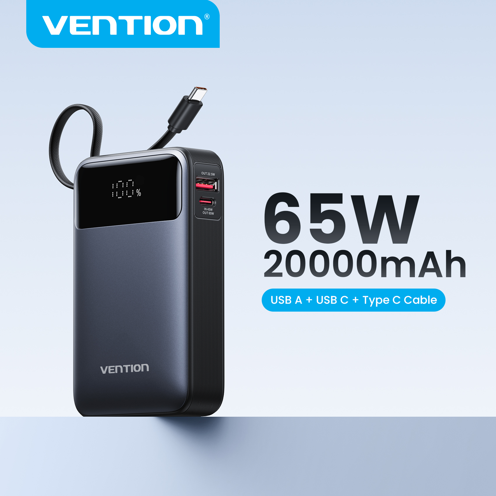 Vention Power Bank 20000mAh Po - Gaming Console Power Bank 리뷰 및 가격