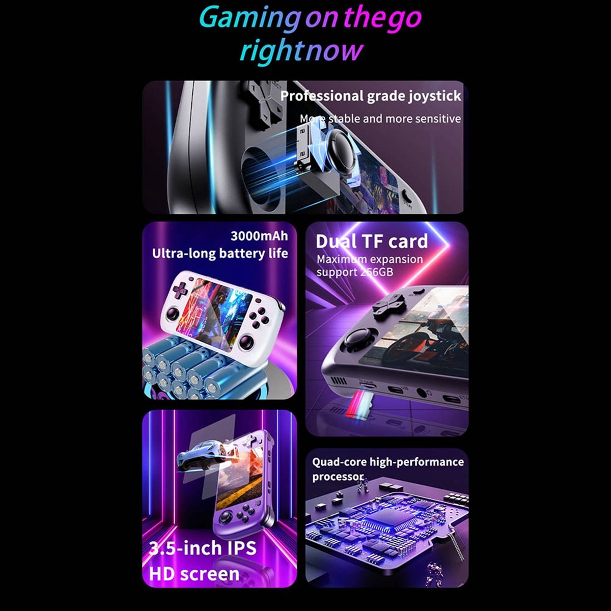 BEST CHOICE）H36S 3.5 Inch Pock - Gaming Console Handheld Best 리뷰 및 가격