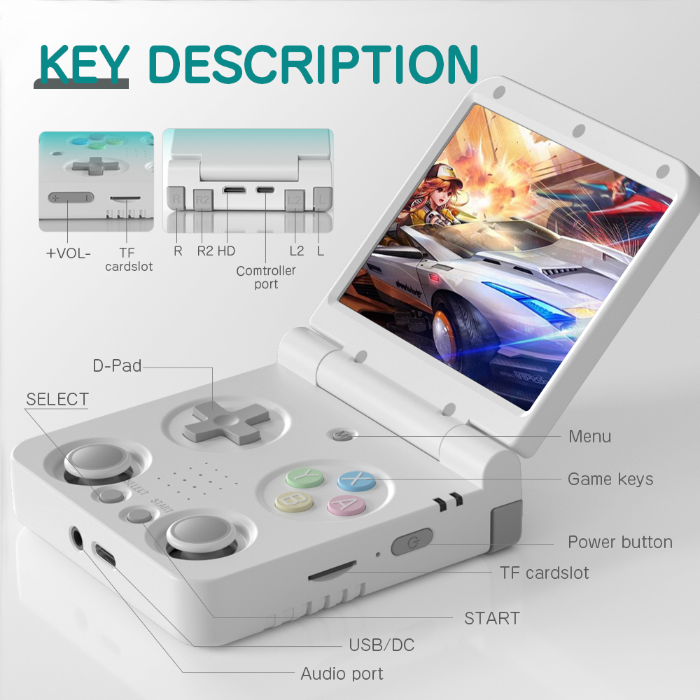 MIYOO Flip V2 Retro Handheld G - Gaming Console Power Bank 리뷰 및 가격