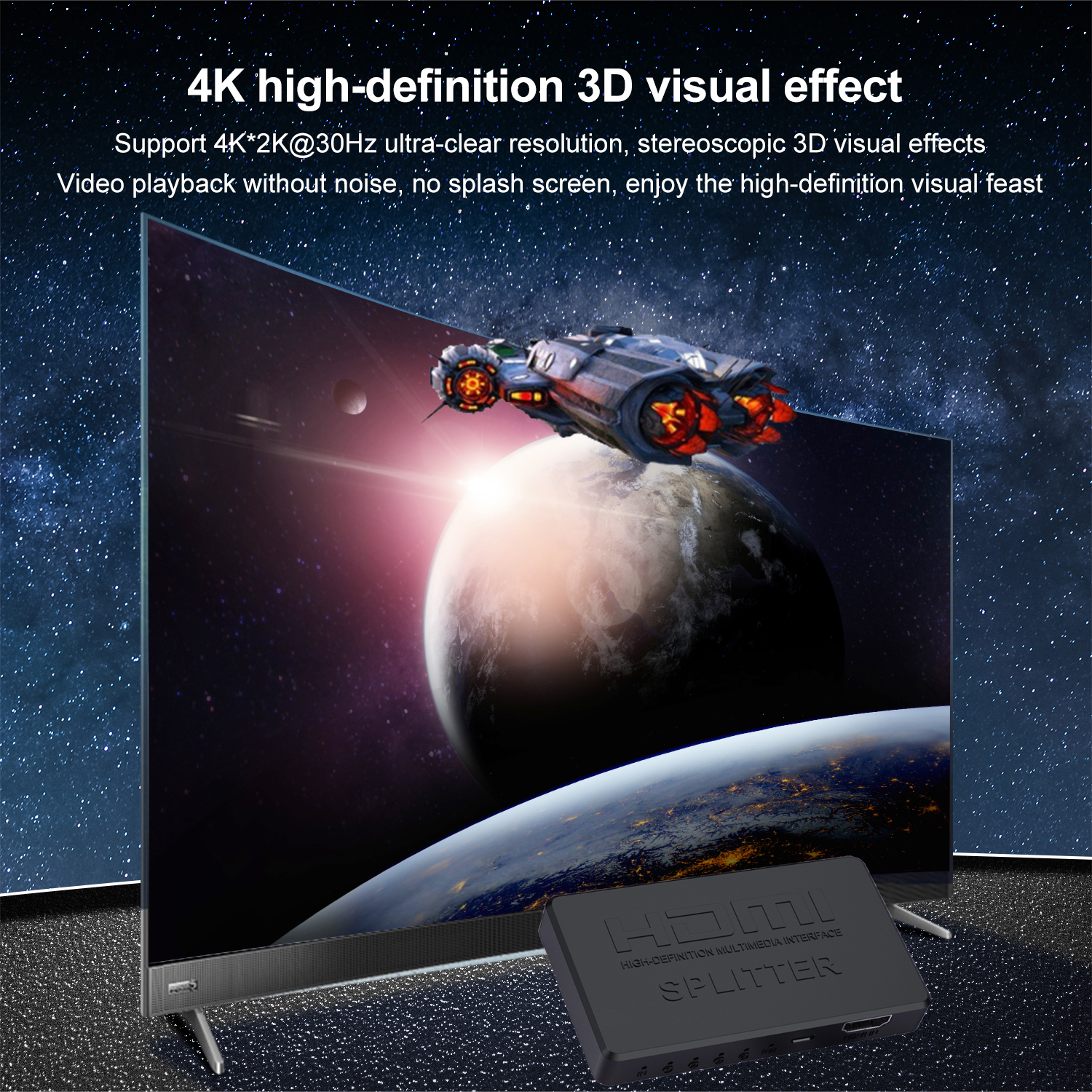 4K 2K HDMI Splitter 1 in 4 out - Gaming Console Bundle 리뷰 및 가격