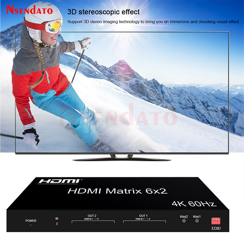 6x2 HDMI Matrix Switch 4k 60hz - Gaming Console Bundle 리뷰 및 가격
