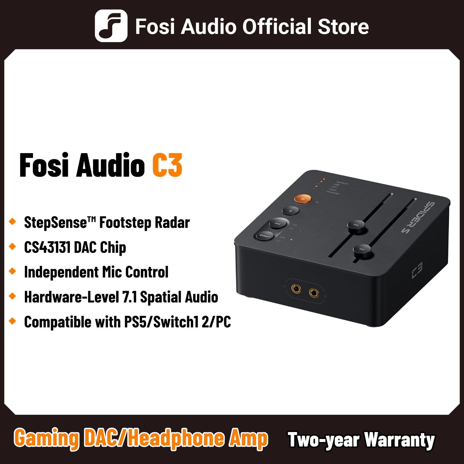 Fosi Audio C3 External Gaming  - Gaming Console Mini 리뷰 및 가격