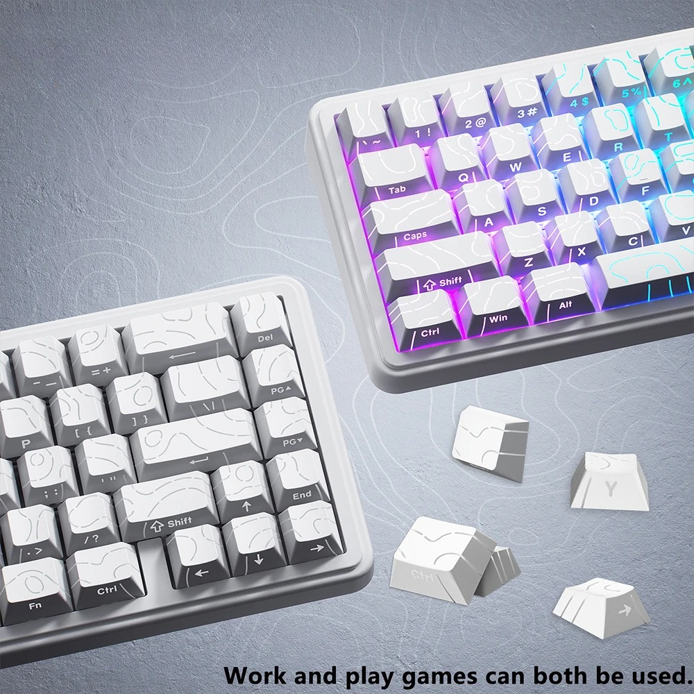 New Topographic Keycaps 4.0 Ve - Gaming Console Letters 리뷰 및 가격