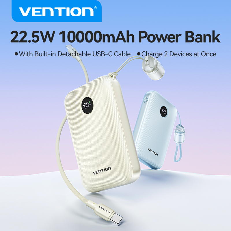 Vention Power Bank 10000mAh 22 - Gaming Console Power Bank 리뷰 및 가격
