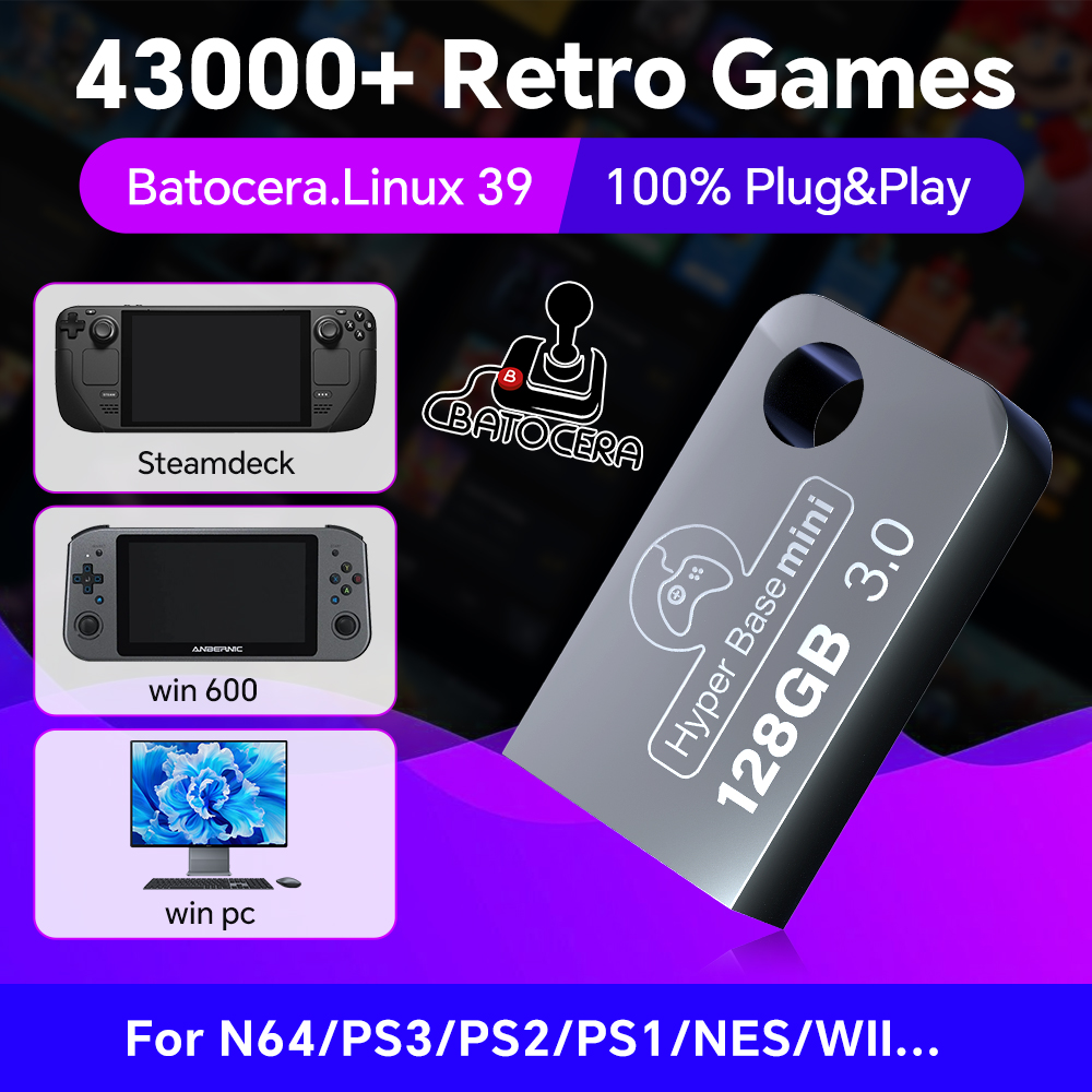 Batocera 128G USB Flash Drive  - Gaming Console Mini 리뷰 및 가격