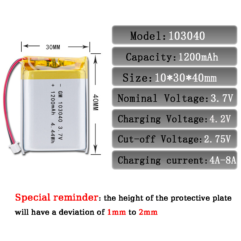 3.7V 1200mAh 103040 Lithium Po - Gaming Console Bundle 리뷰 및 가격
