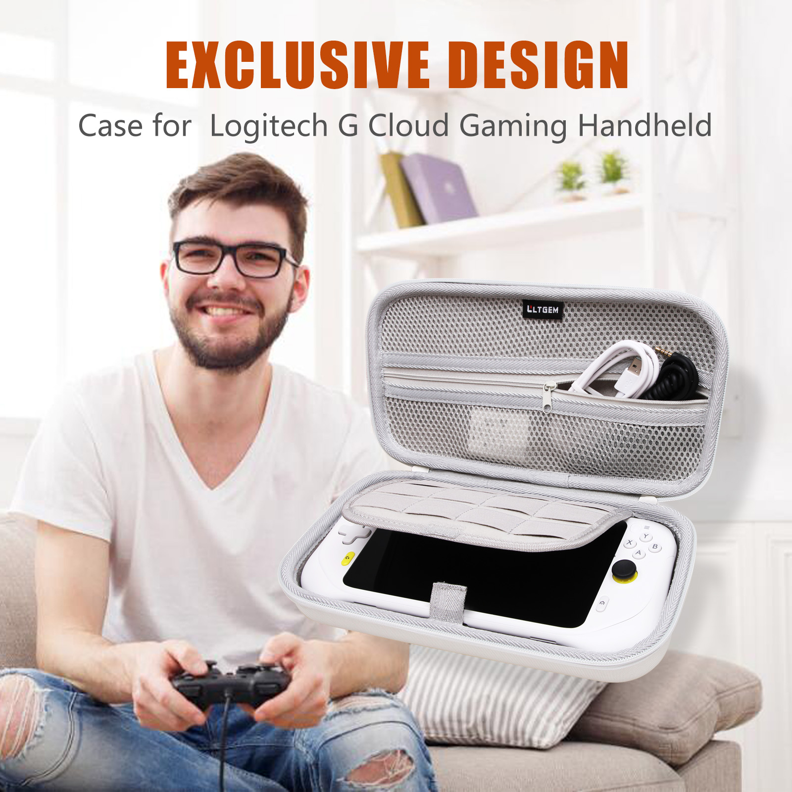 LTGEM Eva Hard Case for Logite - Gaming Console Logitech 리뷰 및 가격